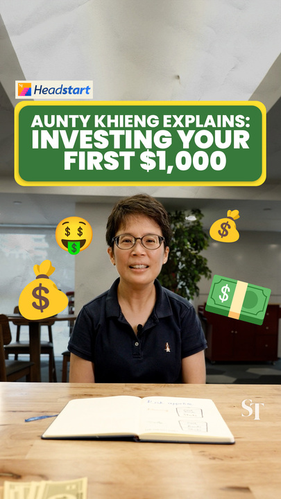 Not sure what to do with your bonus? How to invest your first $1,000 | Aunty Khieng explains