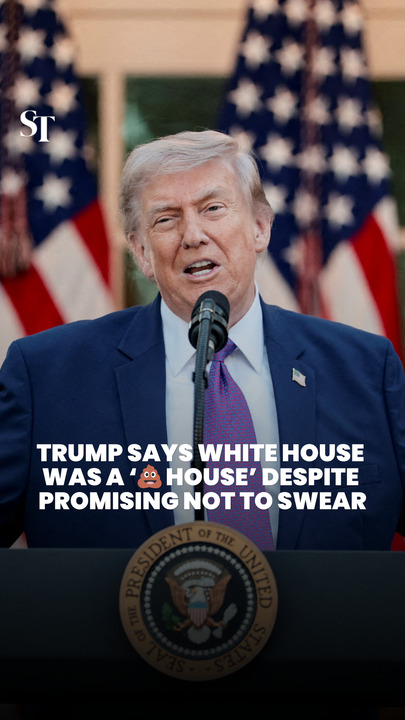 Trump says White House was a ‘s*** house’ before his renovations