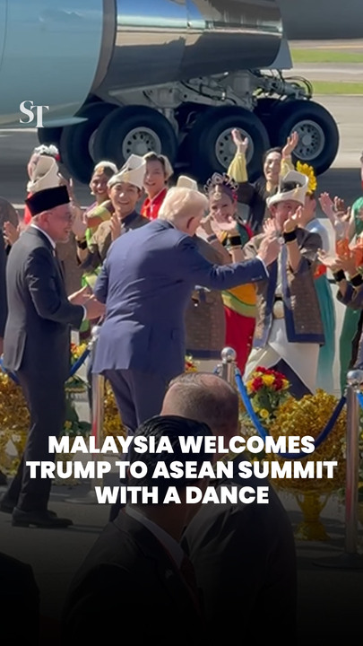 Trump arrives in Kuala Lumpur for Asean Summit