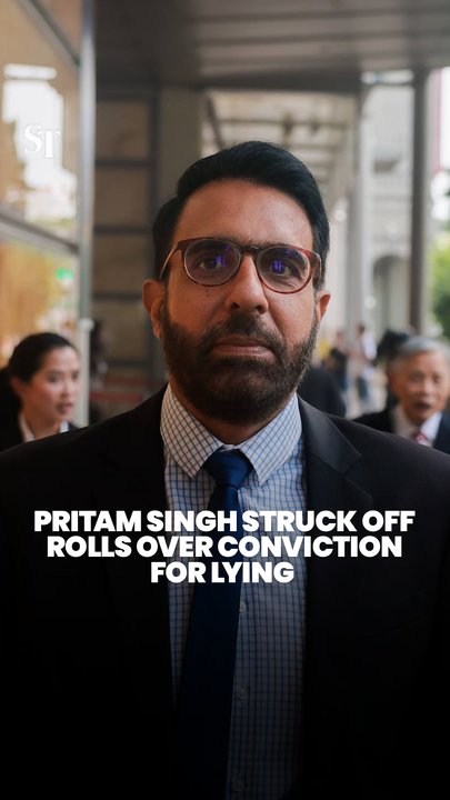 Pritam Singh struck off rolls over conviction for lying to parliamentary committee