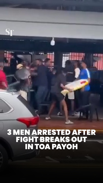 3 men arrested after fight breaks out in Toa Payoh