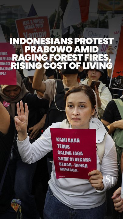 Thousands protest across Indonesia on 2nd anniversary of Prabowo’s presidency
