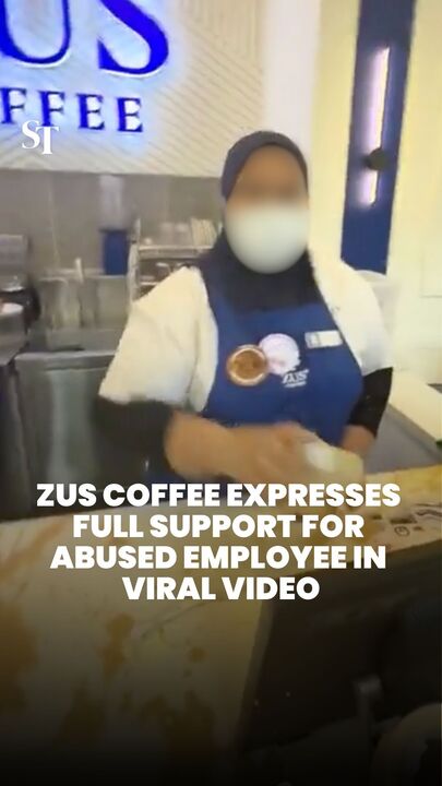 Zus Coffee backs employee who was verbally abused, splashed with coffee in viral video