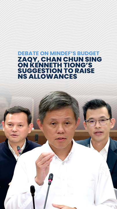 NS allowances should not be treated like salaries: Zaqy responds to WP’s suggestion