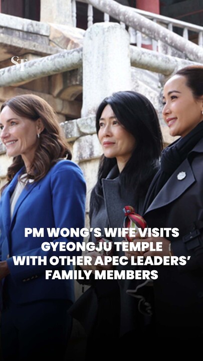 PM Wong’s wife and other Apec leaders’ family members visit Gyeongju’s Bulguksa Temple