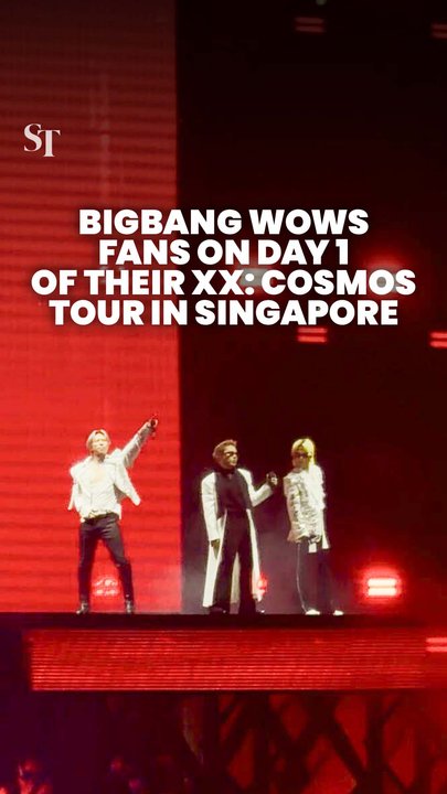 BigBang wows fans on day 1 of their XX: COSMOS tour in Singapore