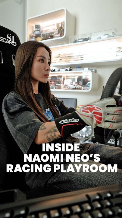 Inside Naomi Neo's racing playroom