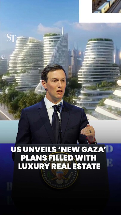 US unveils ‘New Gaza’ plans filled with luxury real estate