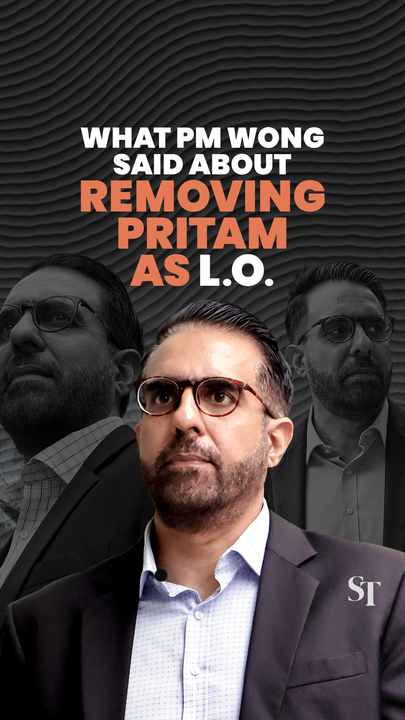 PM Wong removes Pritam as Singapore’s Leader of the Opposition