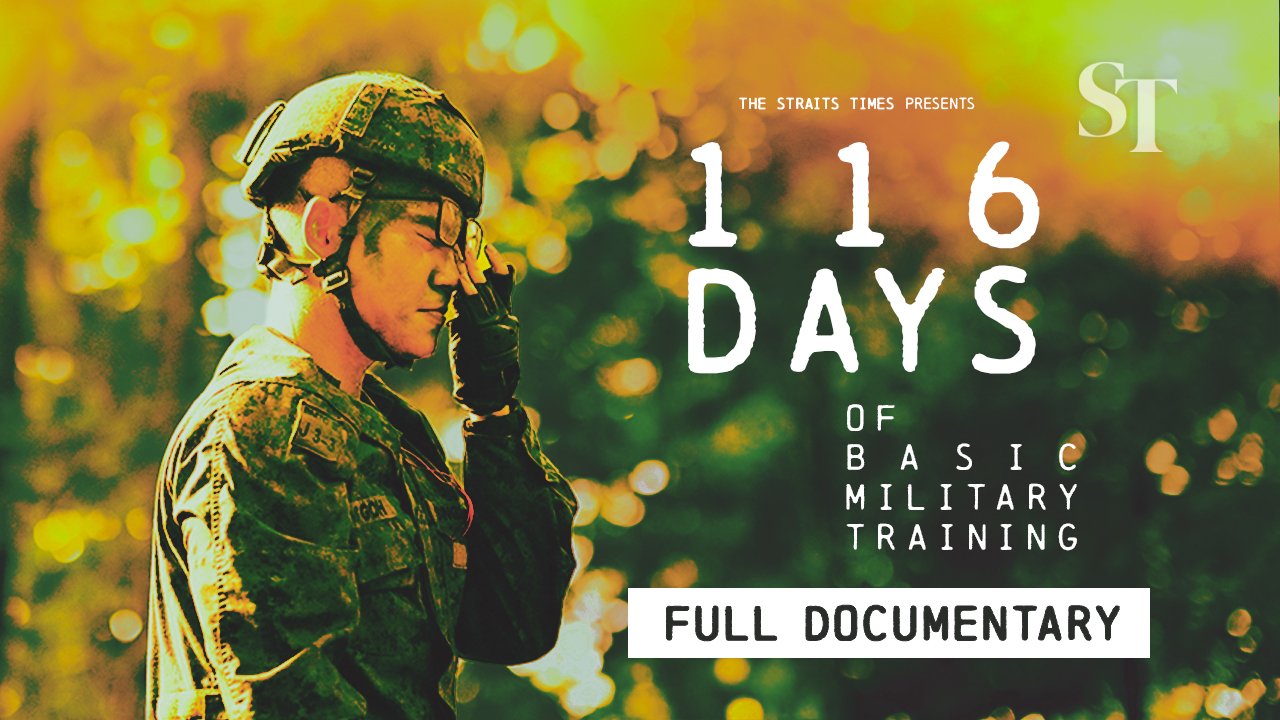Mud, sweat and tears: Reality of extended basic military training for Singaporean recruits