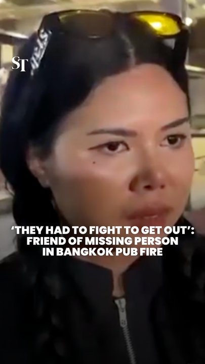 Friend of missing person in Bangkok pub fire recounts tragedy