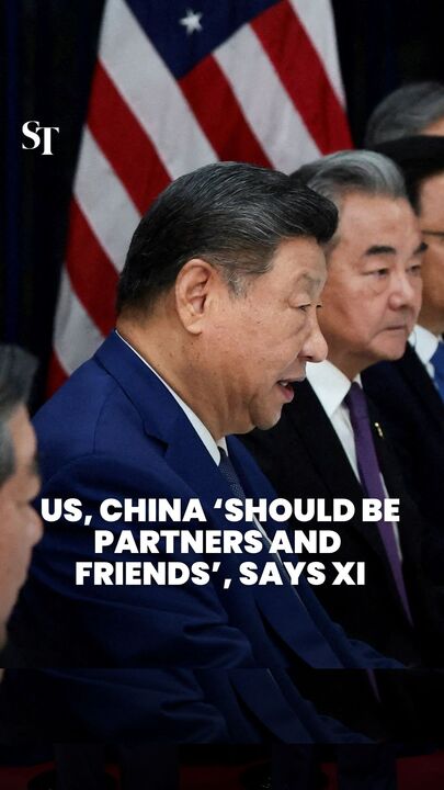 US, China ‘should be partners and friends’, says Xi