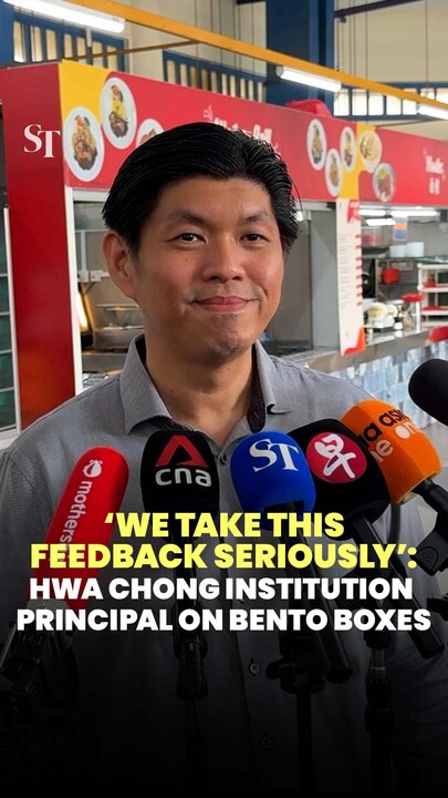 ‘We take this feedback seriously’: Hwa Chong Institution principal  on bento boxes