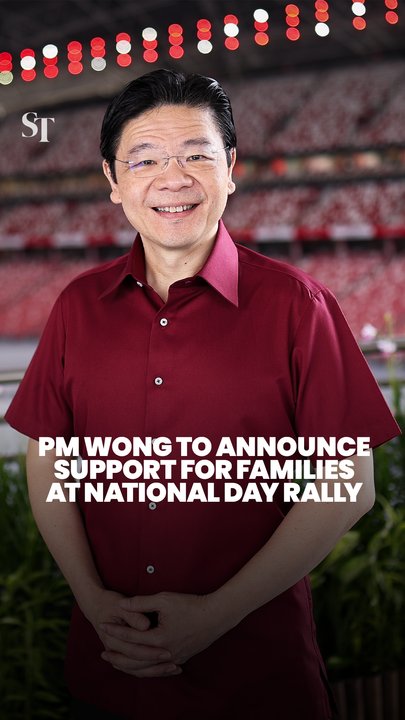 National Day Message 2026: PM Wong to announce support for families at National Day Rally Singapore