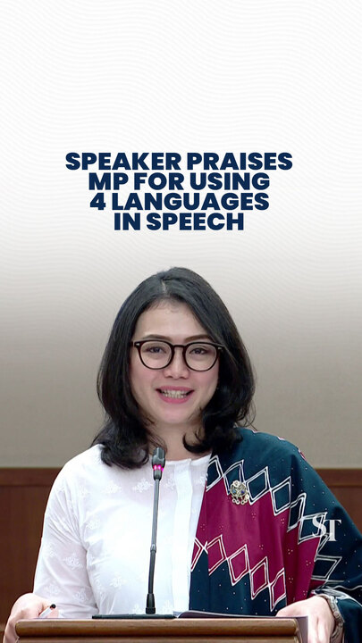 Hazlina Abdul Halim uses 4 languages in maiden Parliament speech