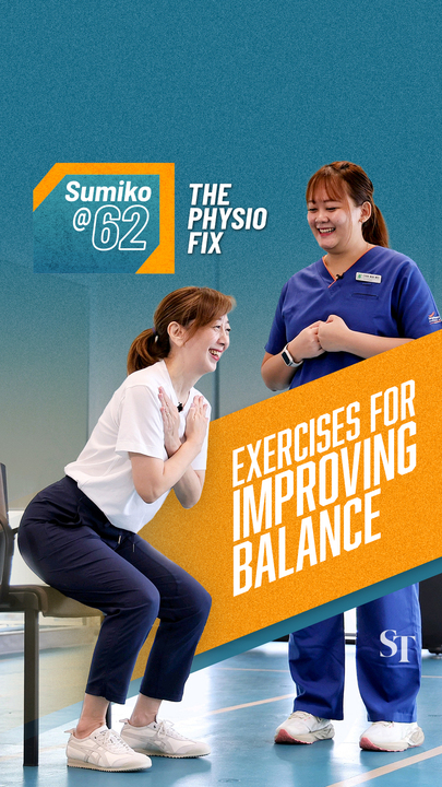 Sumiko@62: The Physio Fix - Four simple exercises to improve balance