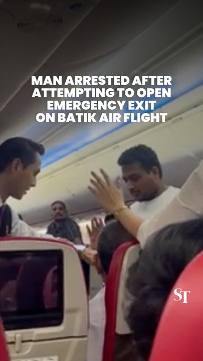 Man attempts to to open emergency exit on Batik Air flight from Kuala Lumpur to Kochi