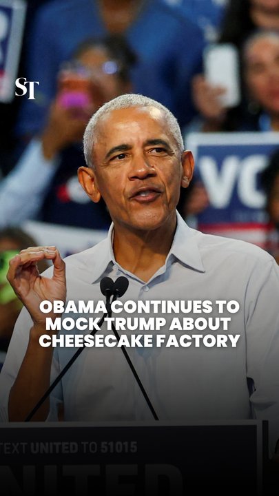 The ‘Cheesecake Factory’ saga continues: Obama mocks Trump’s response to jab