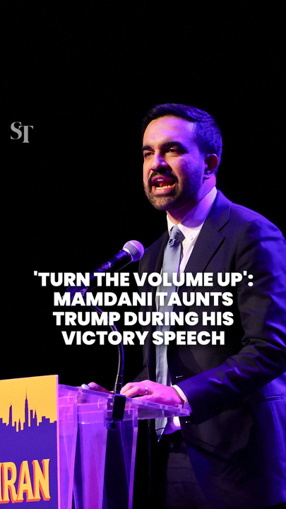 Zohran Mamdani taunts Trump in NYC mayoral victory speech