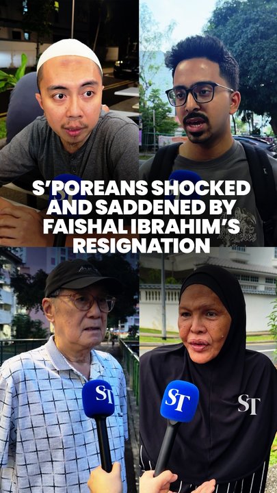 Singaporeans in Kembangan react to news of Faishal Ibrahim’s resignation