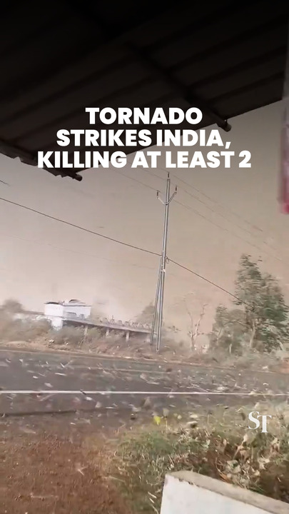 At least 2 dead after massive tornado hits India