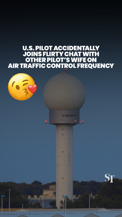 US pilot accidentally joins flirty chat with other pilot’s wife on air traffic control frequency