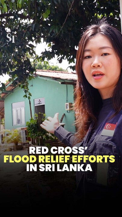 Red Cross relief efforts in Sri Lanka after Cyclone Ditwah