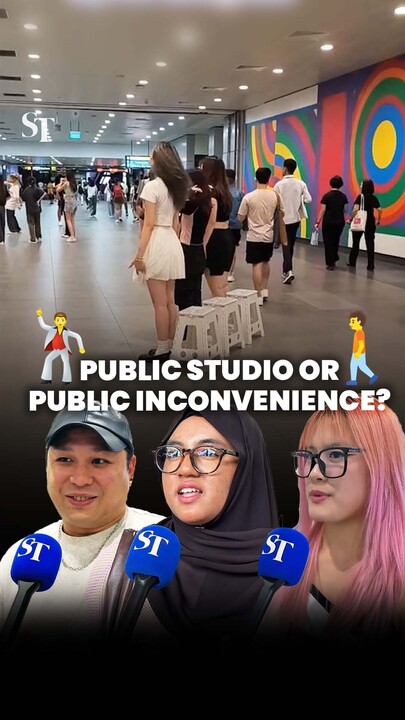 Mirrors frosted at dance hotspot Bayfront MRT, what do dancers and pedestrians have to say?