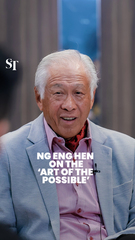 Ministro da Defesa Ng Eng Hen sobre a 'arte do possível'