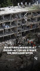 O Irã dispara mísseis em Israel depois que nos atacam em locais nucleares
