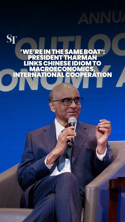 President Tharman links Chinese idiom to cooperation in a fragmented world
