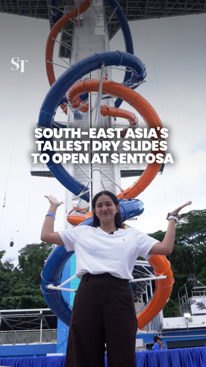 South-east Asia’s tallest dry slides to open at Skypark Sentosa 