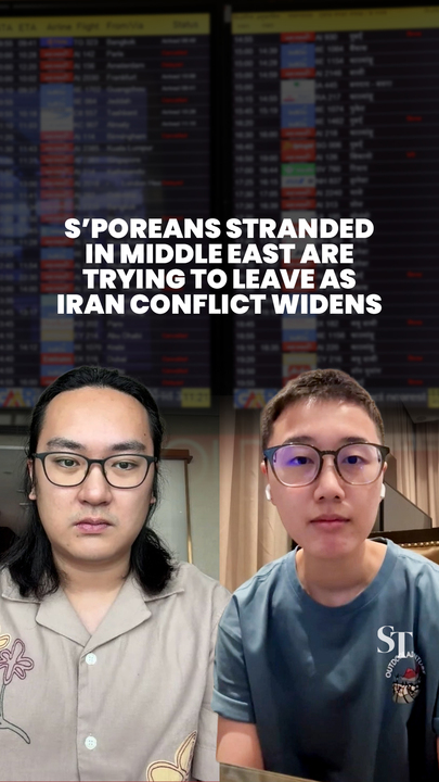Stuck in Doha and Dubai: Singaporeans caught up in travel chaos after attacks on Iran
