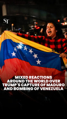 World reacts to Trump’s capture of Maduro and bombing of Venezuela