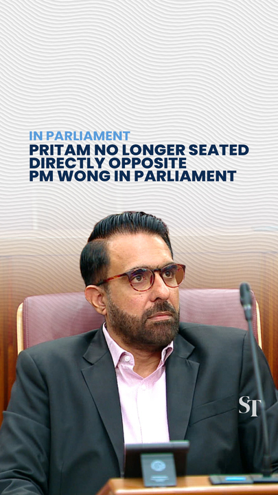 Pritam Singh moved to new seat in Parliament