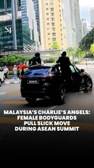 Malaysia’s Charlie’s Angels? Female bodyguards pull off action movie moment at Asean Summit