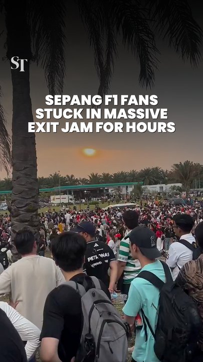 Sepang F1 fans stuck in massive exit jam for hours