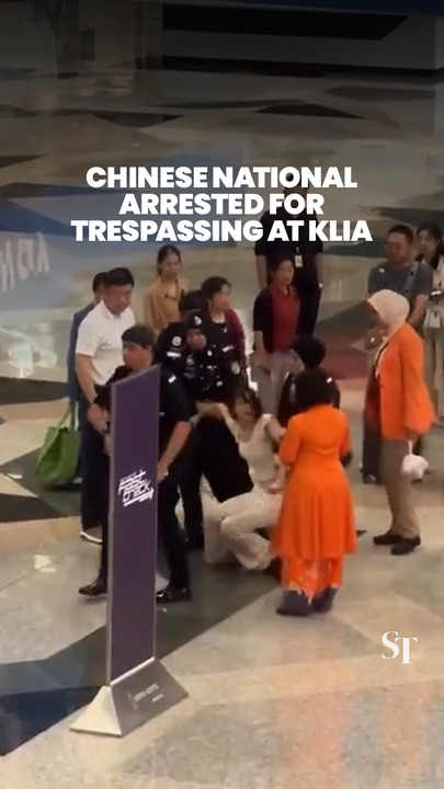 Chinese national arrested for trespassing at KLIA