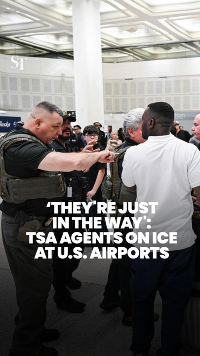 TSA on ICE agents at US airports: ‘They're just in the way'