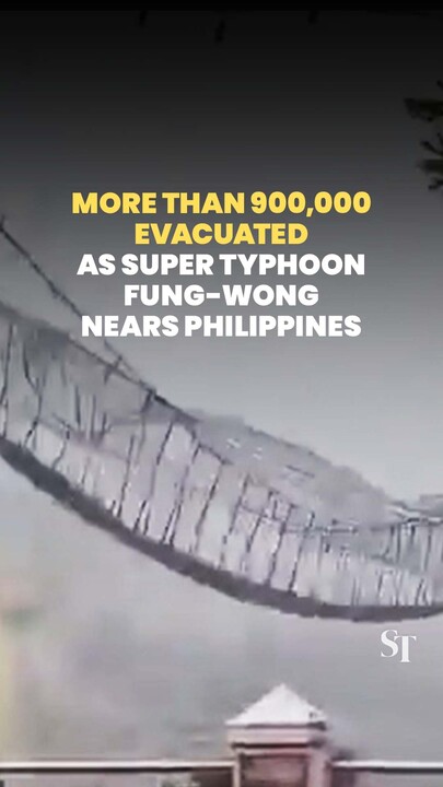 Philippines evacuates 900,000 people as Fung-wong intensifies into super typhoon
