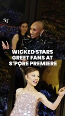 Wicked stars, Ariana Grande, Cynthia Erivo greet fans ahead of Singapore premiere of Wicked sequel
