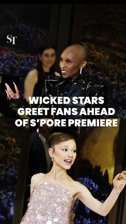 Wicked stars, Ariana Grande, Cynthia Erivo greet fans ahead of Singapore premiere of Wicked sequel