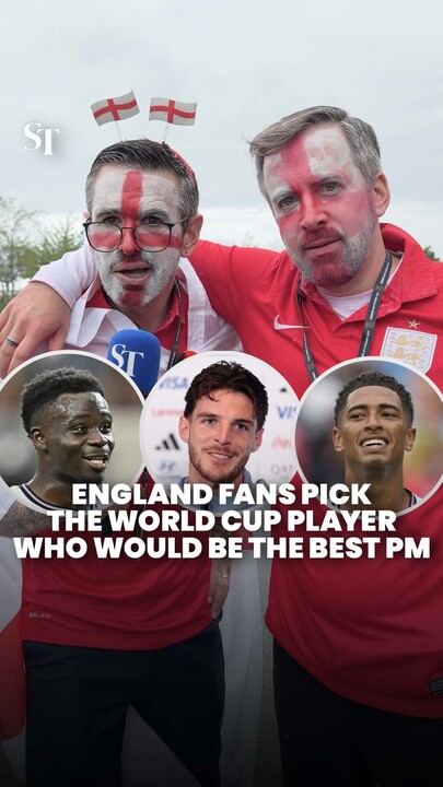England fans pick the Three Lions player most likely to be the next UK prime minister