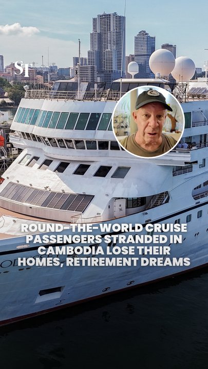 Cruise passengers stranded in Cambodia asked to raise funds for their ship’s refuelling