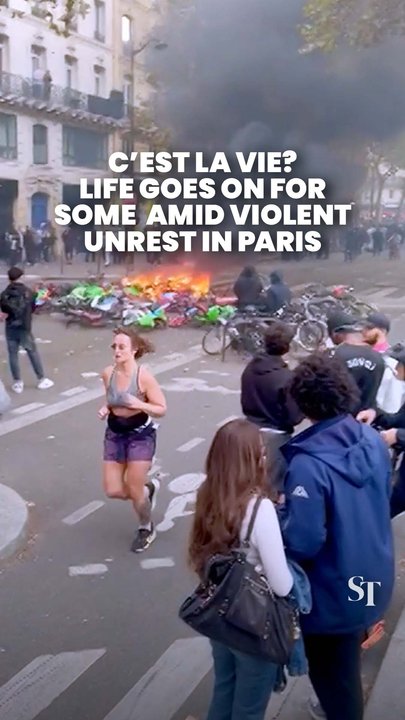 The people unfazed by Paris protests