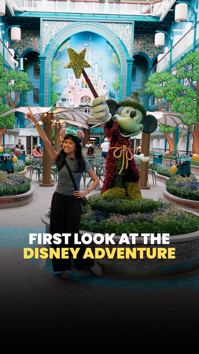 First look at the Disney Adventure Cruise setting sail from Singapore