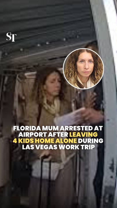 Florida mother arrested for leaving 4 kids home alone while she goes on Vegas work trip