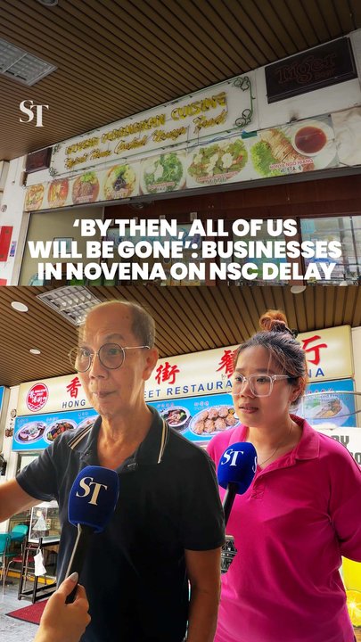 Businesses around Novena react to news of North-South Corridor delay