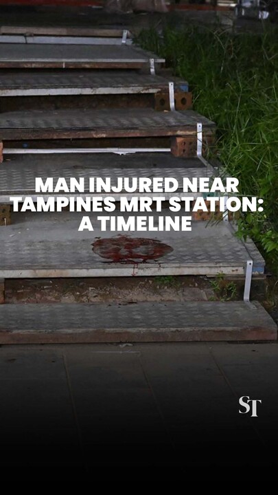 Man injured near Tampines MRT station: A timeline