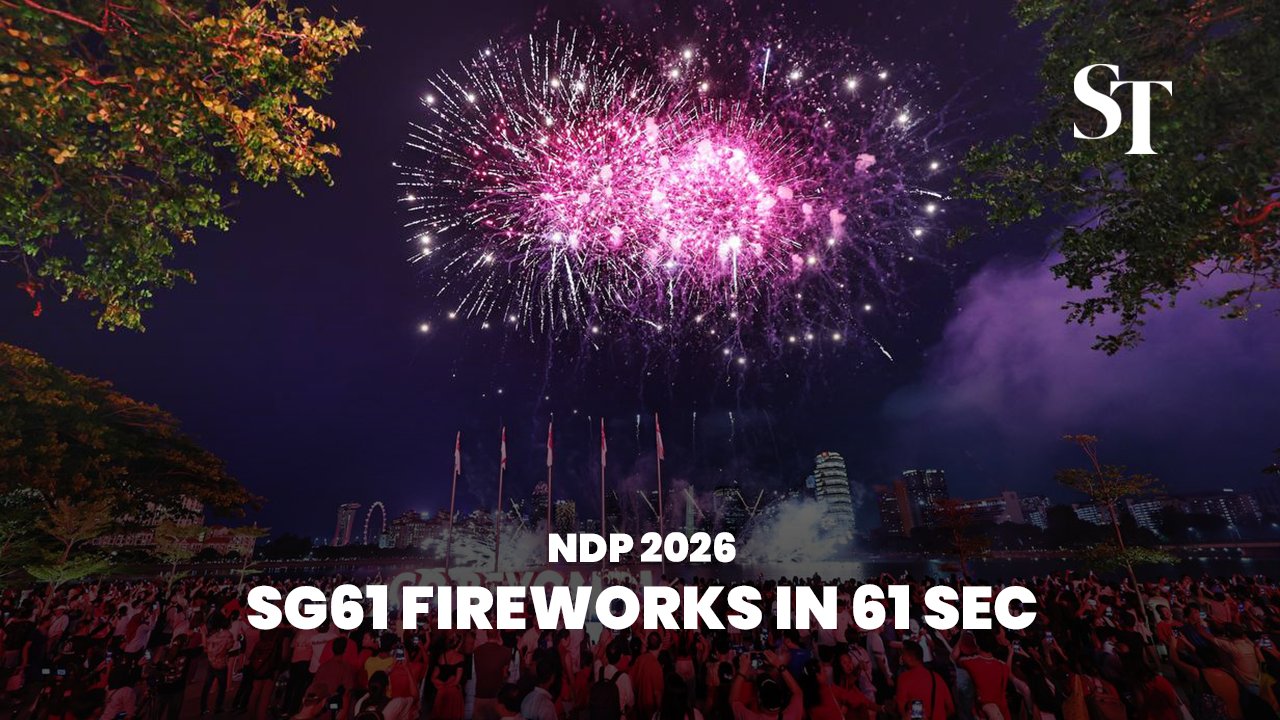 SG61 Fireworks in 61 seconds | NDP2026